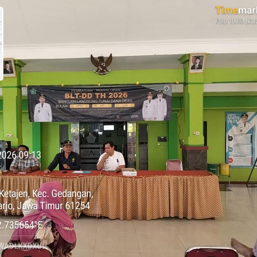 PENYALURAN BANTUAN LANGSUNG TUNAI DANA DESA (BLT-DD) TAHAP II (APRIL, MEI, JUNI)